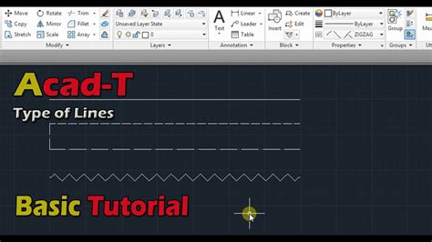 INSERT and select BASEPOINT. . How to create new linetype in autocad